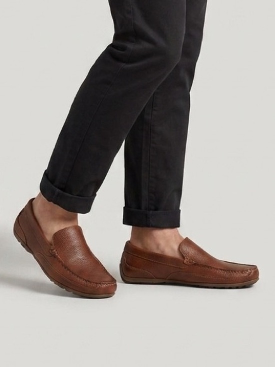 Bass Hank Brown Leather Loafers main image 11